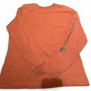 Carhartt Men's Rust Long Sleeve Tee